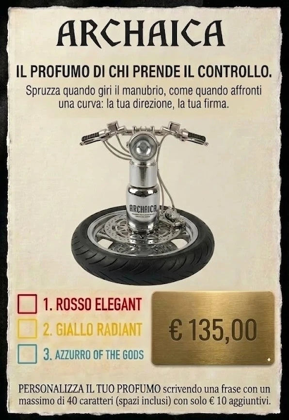 Edizione manubrio moto